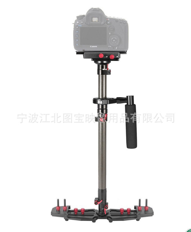 小斯坦尼康碳纤维手持稳定器5D2/5D3/6D摄影单反稳定器100CM