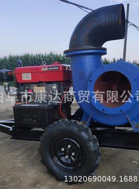 柴油抽水水泵抽26003家移厂动式排涝泵工排程抽水机浇地水泵