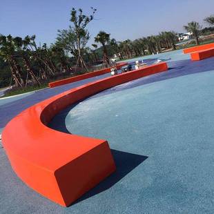 户外商行场椅休闲园林绿景观化区长HYG 603椅商业步街玻璃钢移动