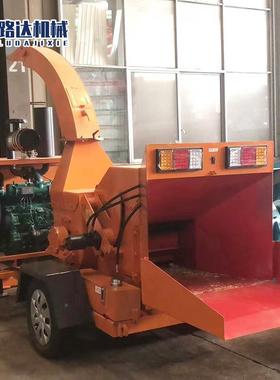 木边材粉碎机移动式树枝树干机家具厂木板角69063边料破碎机粉碎