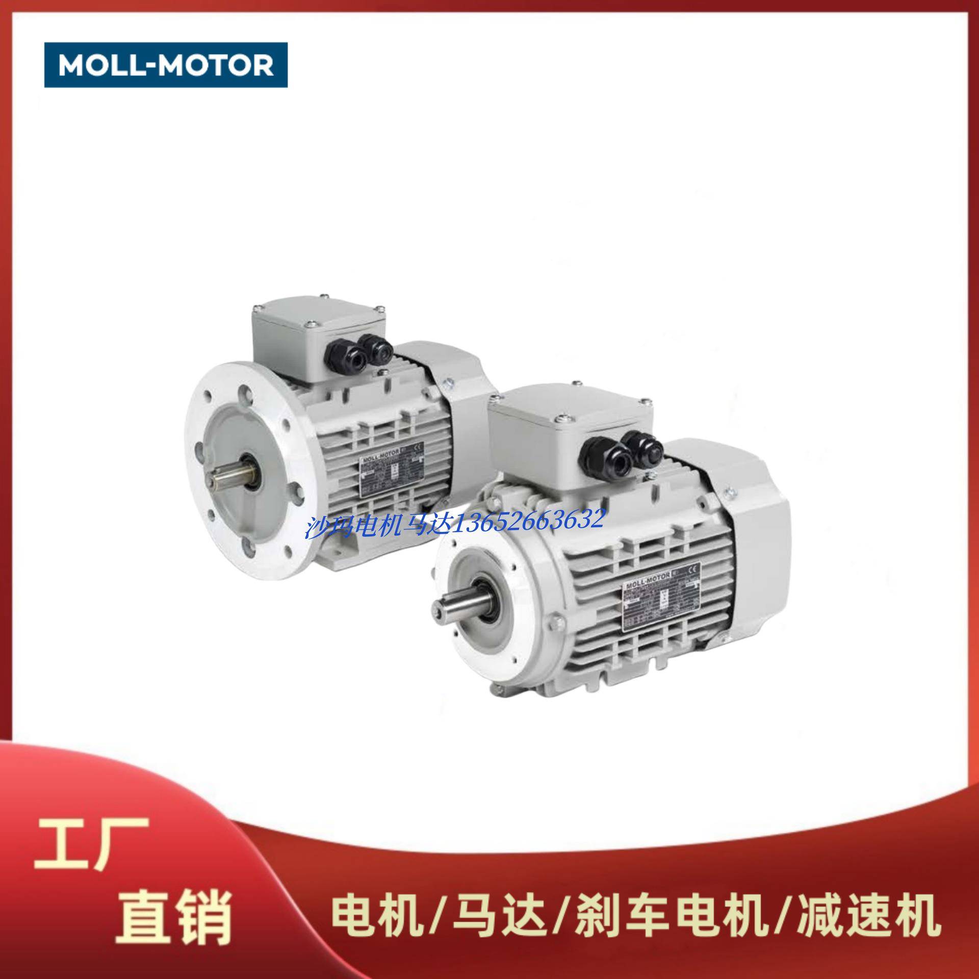 德国MOLL-MOOR电机马IUI达电动机5663718090100112132T160