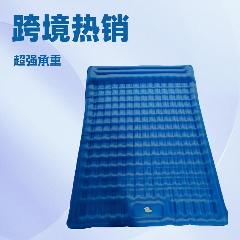 双人拉带户外充气垫踩户轻便携带外露营充气午床垫车载防TIS潮睡