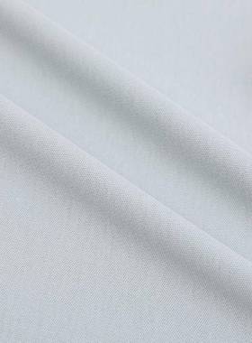 厂家春现货40S/1加捻精棉蚀毛面汗布双纯棉夏78692面料T恤布料男