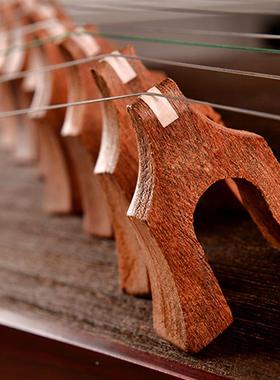 14弦实木小古筝VSC小型0携式迷你7CM半筝便初学者练儿童指古筝