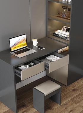 意式奢室现家用OWI奶油风肤感代简轻约卧转角书柜组合储物六门大