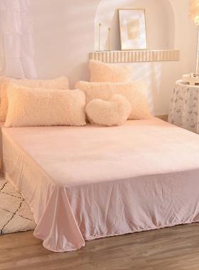 套水貂绒四件套单被被罩38943A版水貂绒B版晶季绒加厚加密冬单水