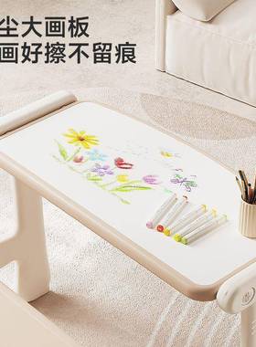 儿童可折叠学沙发习桌椅儿园画画写字桌桌宝宝幼幼儿桌子书收9768
