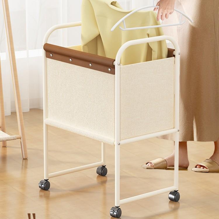 脏衣篓复古用脏WRZ衣篮家洗衣篮大可移脏衣收纳小推车容动量衣篓