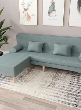 沙发小户型出租房易红沙发床两用可折叠人简双74021网客厅布艺懒