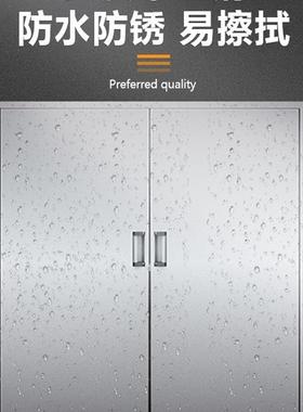 304不锈钢外柜子储物柜柜室外户办公62539室文件带锁具抽屉收纳工