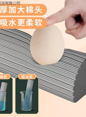 海绵吸水拖把家用一把拖净免手50941干湿两用胶棉洗拖折对式懒人拖把