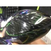 光碳纤维5D黑改色膜贴纸亮光贴碳纤膜维贴397亮内饰全车身膜