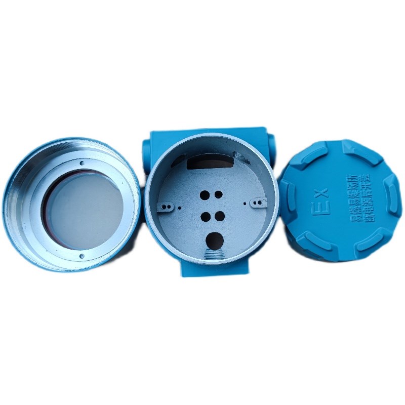 壳体新款兆瑞仪表温压一体压铸件喷塑油田无线变送器外壳 ZR-11c