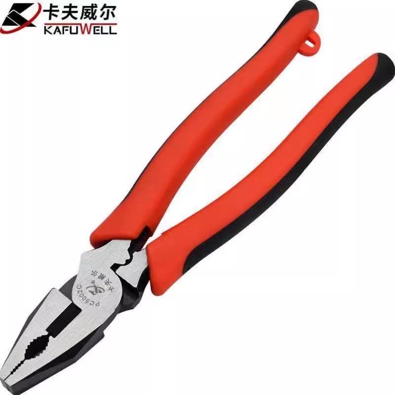 卡夫威尔 钢丝钳老虎钳工业级日式省力型6英寸夹持类工具 PC5004C