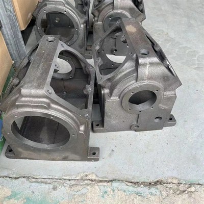 1.05/12.5空压机曲轴箱四缸7.5KW打气泵泵头机头配件箱体105轴箱