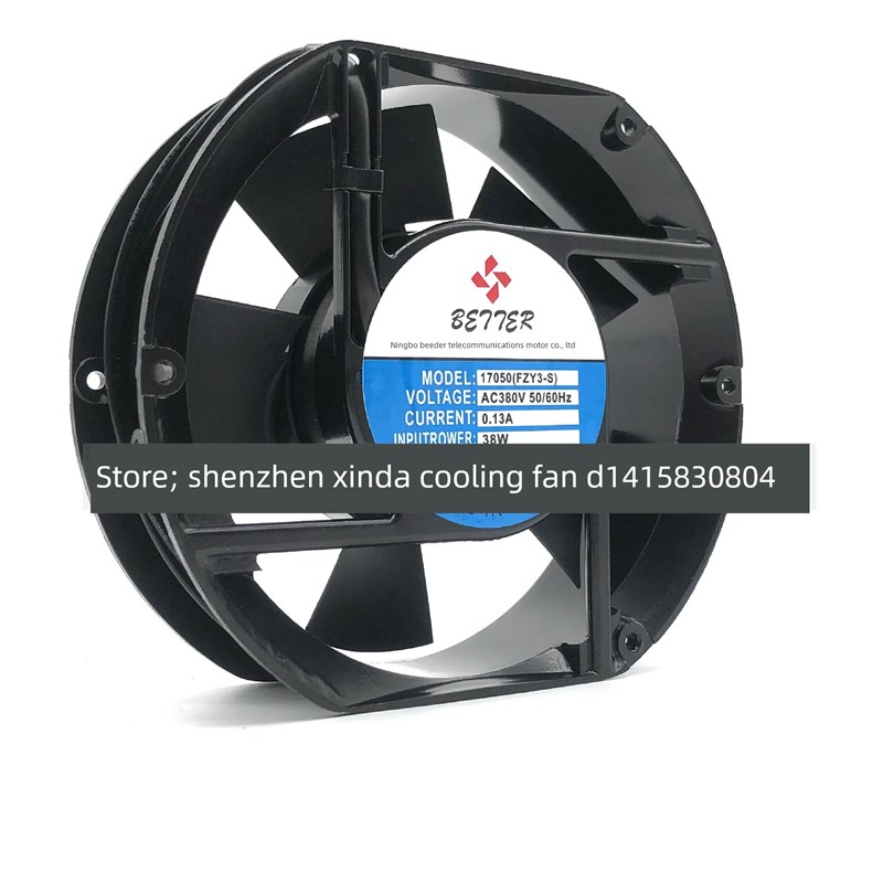 宁波贝德尔风机17050Fzy3-S/380V双球轴流170*150*50冷却风扇