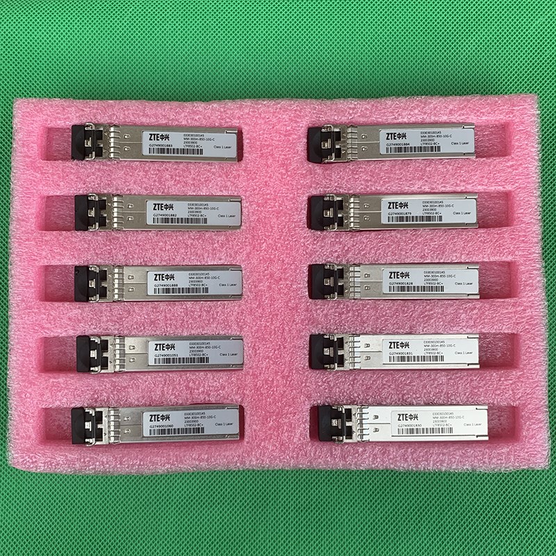 全新ZTE中兴 MM-300m-850-10G-C LTF8502-BC+ 万兆多模300m光模块