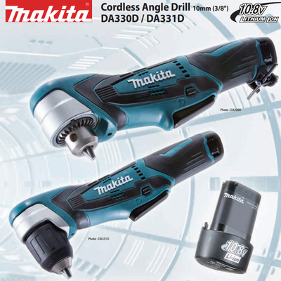 牧田充电式角向电钻DA331DWE起子机DA391DW DDA340 DA312 DA350