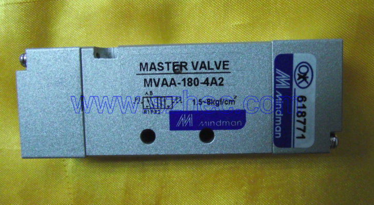 台湾金MINDMAN气动阀 机械阀 MVAA-180-4A2 .