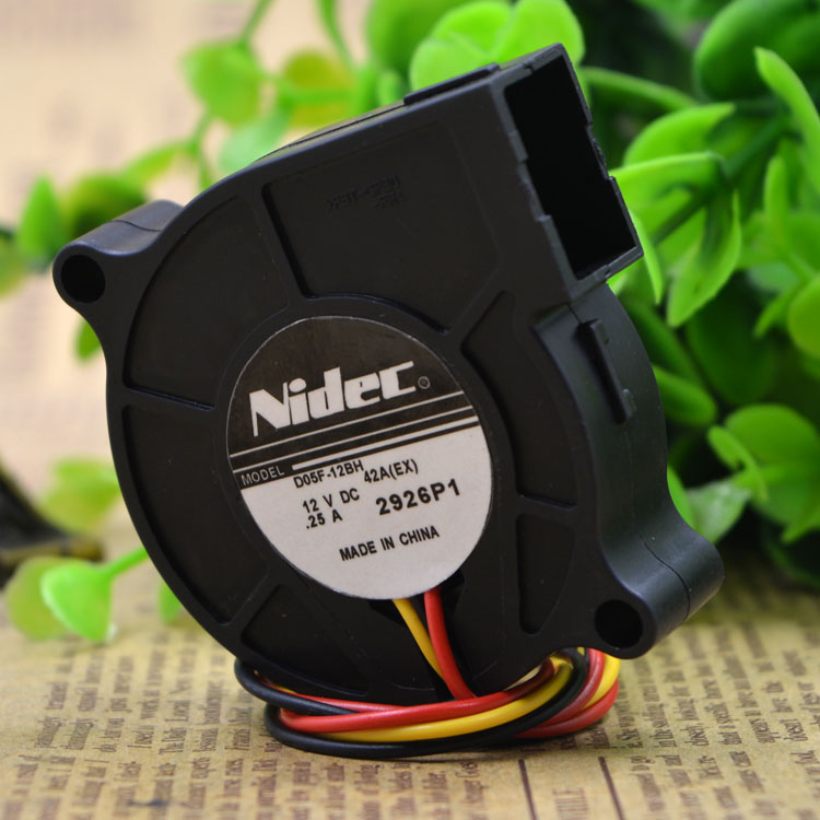 原装 Nidec D05F-12BH 离心涡轮 液压 12V 0.25A风扇 投影机风扇