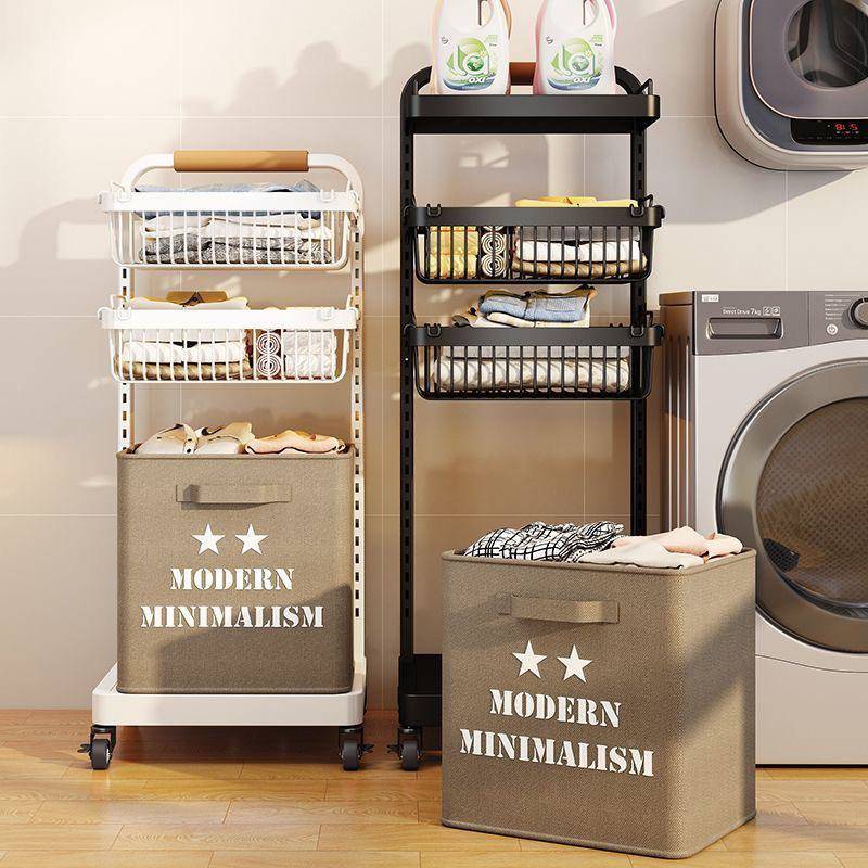 服N7Q脏衣篮家用AL101213卫间生置物架落放脏衣分类收纳筐阳台多