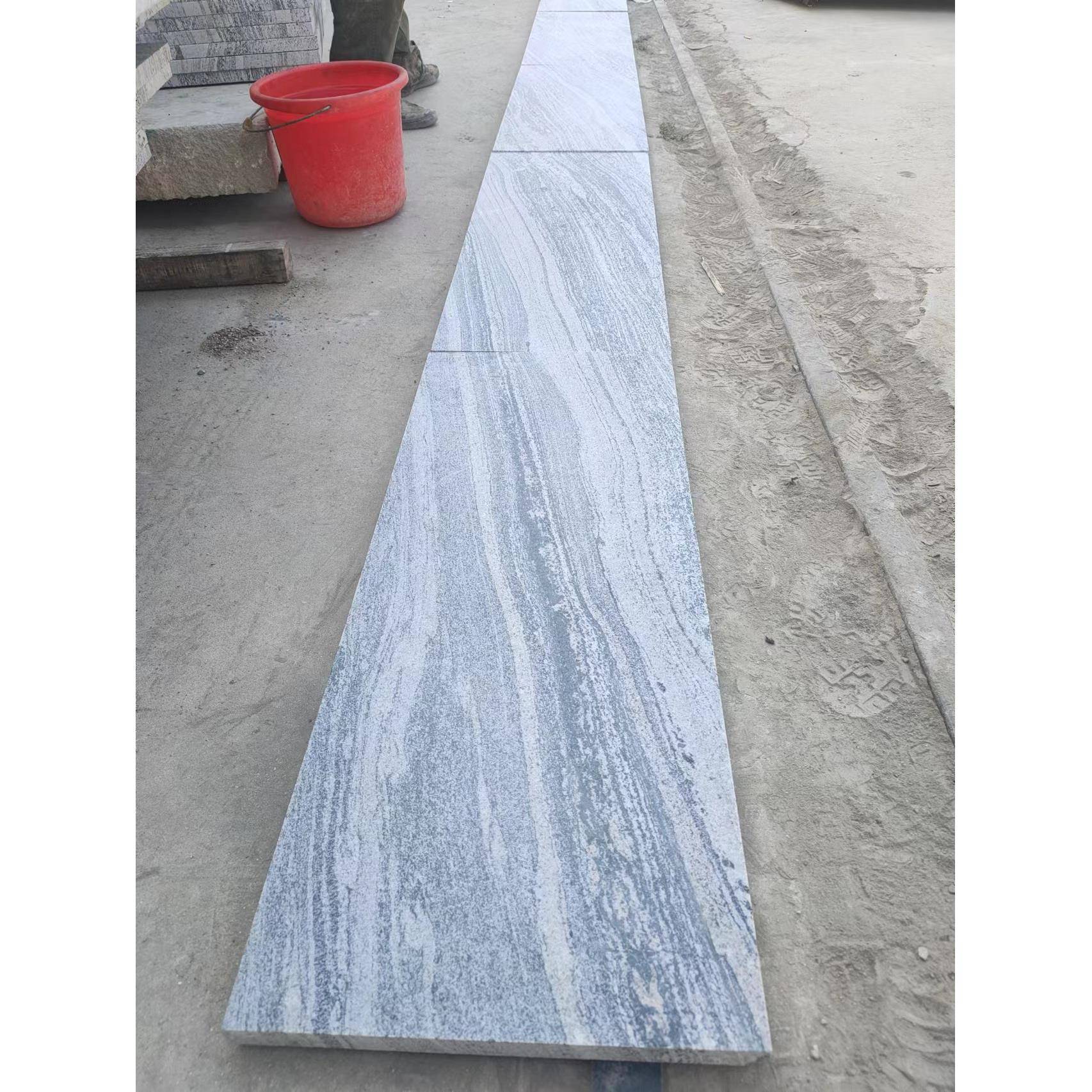 河北矿一体浪淘沙石材产厂家台195阶踏墙步石厂外生干挂石批售