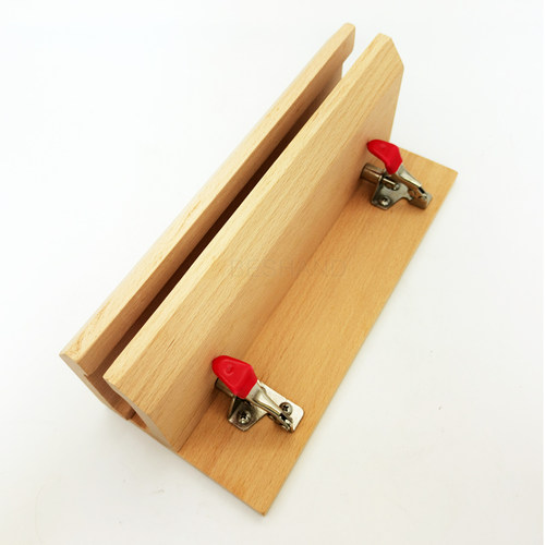 皮革手缝木夹桌面卧式长款皮艺夹具皮带可调长夹缝纫固定架子工具