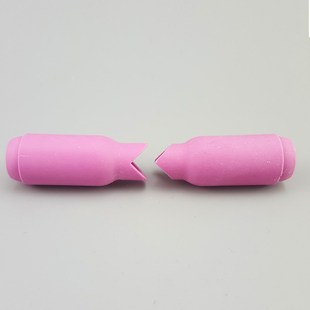 WP26氩弧焊冷焊机配件仿激光90度内外角WP18WP17直角瓷嘴阴阳嘴