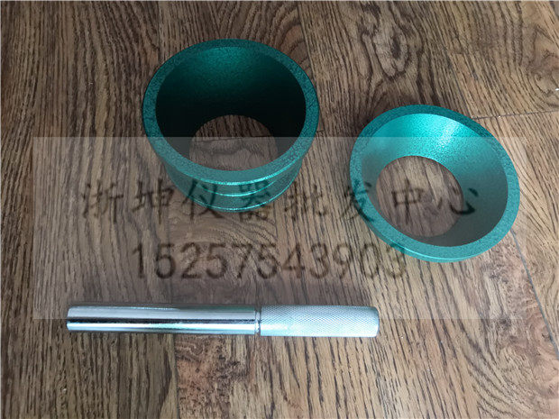NLD-3水泥胶砂流动度测定仪截锥圆模60*70*100电动跳桌铁试模捣棒