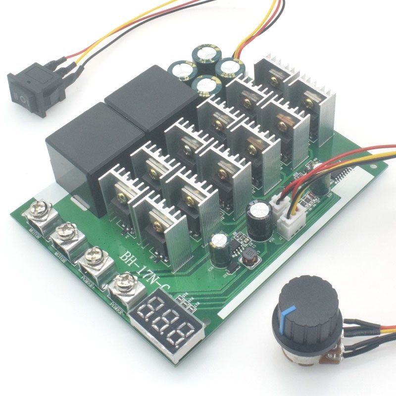 正反转直流电流调速器 数字刻度转速表 有刷马达驱动器12V24V36V,搬运/仓储/物流设备,机械式停车设备（立体停车库）,淘宝优惠券,粉丝福利购,淘宝优惠卷