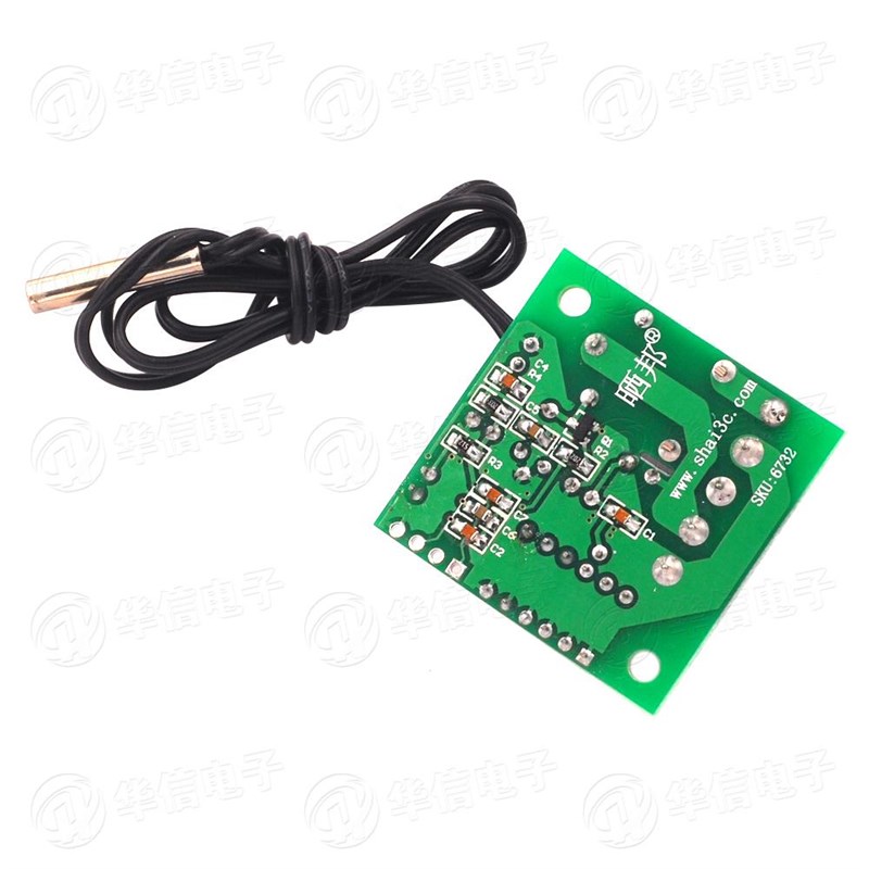 XH-W1701 可调温控开关 高精度12V温度开关 温度控制器 温控器