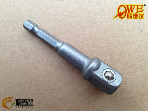 套筒连接杆 加长杆转换头1/4转方头1/2套筒工具 内六角套筒头配件