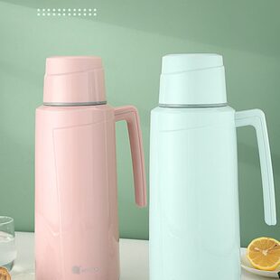 大容量开水瓶学生用塑宿舍热水瓶家用保温壶家用办公室暖壶玻璃壳