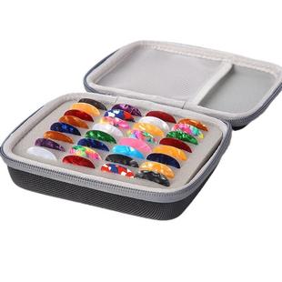 吉他拨片包套装 搭配ABS赛璐璐拨片卷弦器便携多功能吉他配件收纳