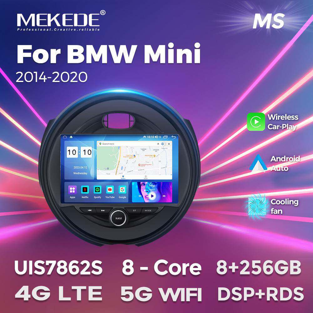 适用于BMWMini14-20款宝马mini车载安卓大屏导航仪无线carplay