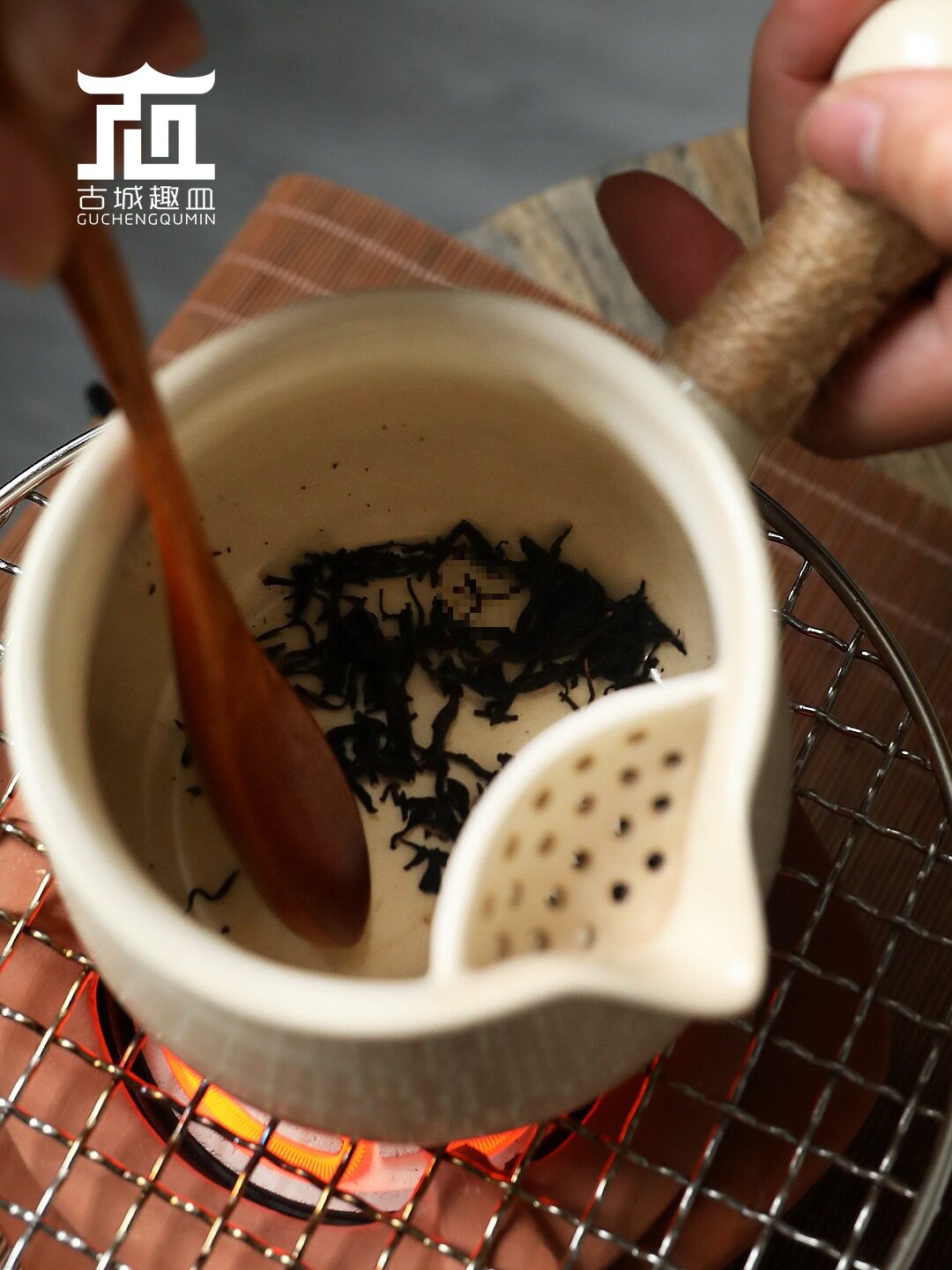 可干烧烤茶罐侧把粗陶煮茶壶日式电陶炉炭炉围炉罐罐白黑普洱新品