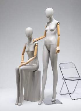 服装店高档模特道具女全身人台ICICLE之禾假人体模特橱窗展示架