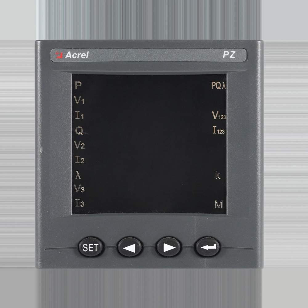 安科瑞PZ96L-E4储能柜多功能智能数显电表/实时监测电流电压电能