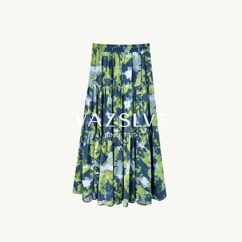 【VAZSLVE/全新奢品】捡漏 设计感小众显瘦大摆半身裙352367