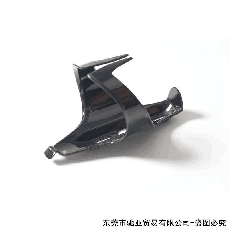 无标 全碳纤维折叠车水瓶架 山地公路自行车水壶架 全碳水壶支架