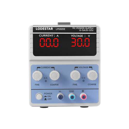 LODESTAR乐达LP532DE可调直流稳压电源32V5A线性恒流恒压工业电源