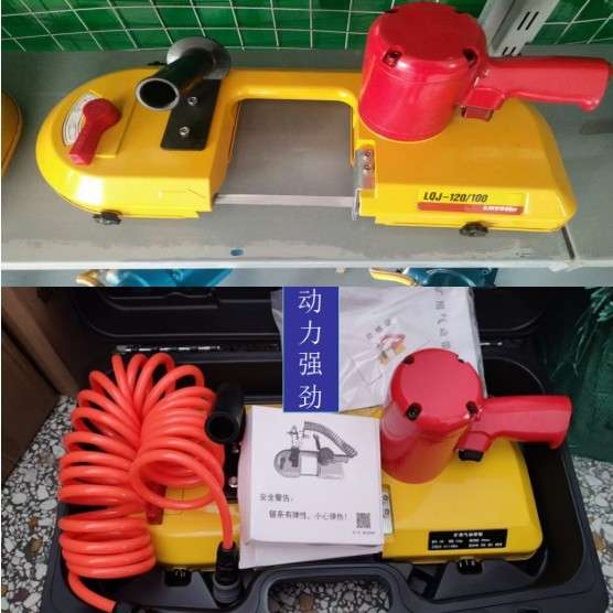 生产销售矿用气动线锯 QJD-10气动链式锯 JQX120/100气动往复锯