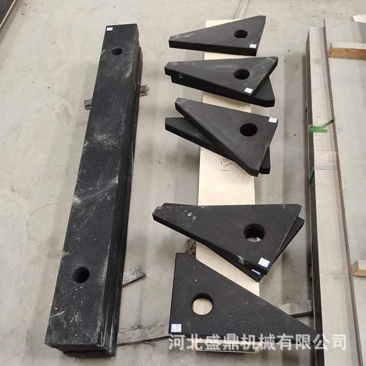 大理石方尺三角尺方规 000级花岗石平行平尺直尺 检测测量直角尺