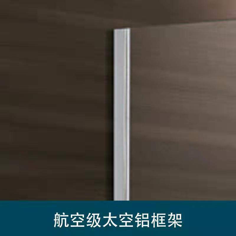 欧美磨砂玻璃隔断方形淋浴房推拉门洗澡间干湿分离淋浴玻璃屏风