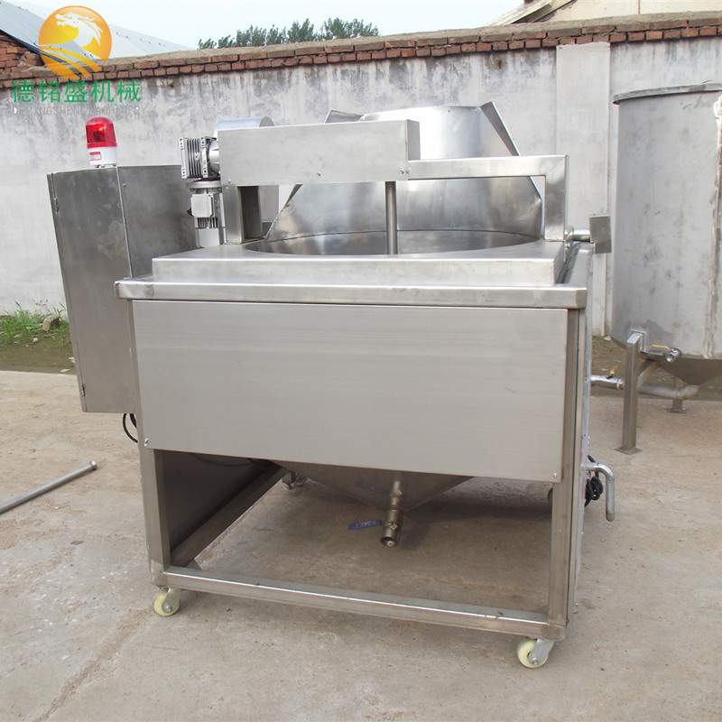 德化制作豆泡电加热油炸锅 炸臭豆腐块油炸机 油果子自动出料炸锅