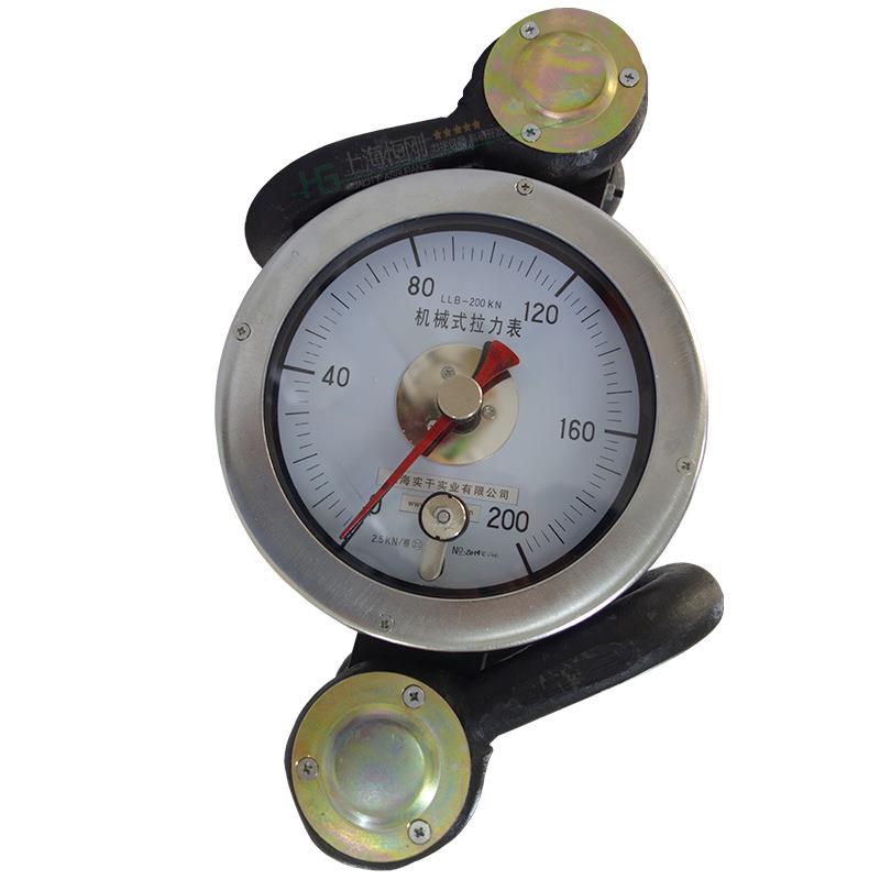 20T油田作业拉力表SGJX-20手拉葫芦拉力计石油测井表盘拉力计