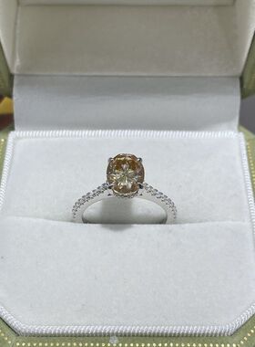 跨境新品S925纯银戒指ct鸽子蛋