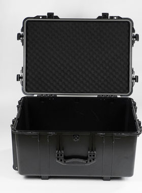 【613x460x320mm】IP68防尘防震安全箱 手提工具箱 拉秆箱