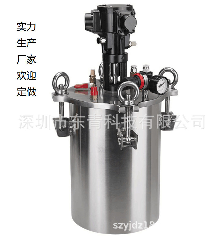 气动搅拌不锈钢点胶压力桶定制