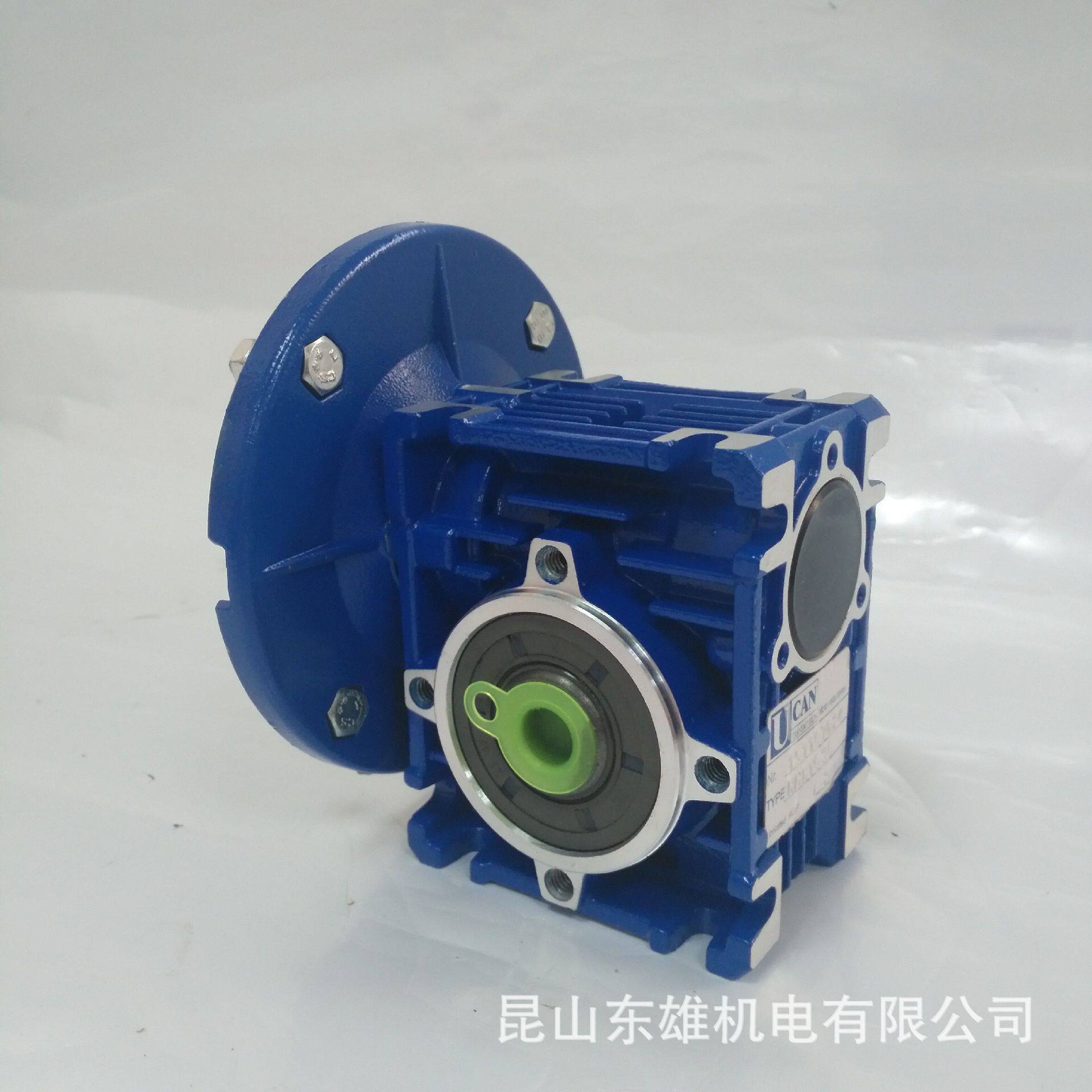 UCAN现货蜗轮减速器nrv减速机 rv减速机NMRV030-1:20涡轮减速机